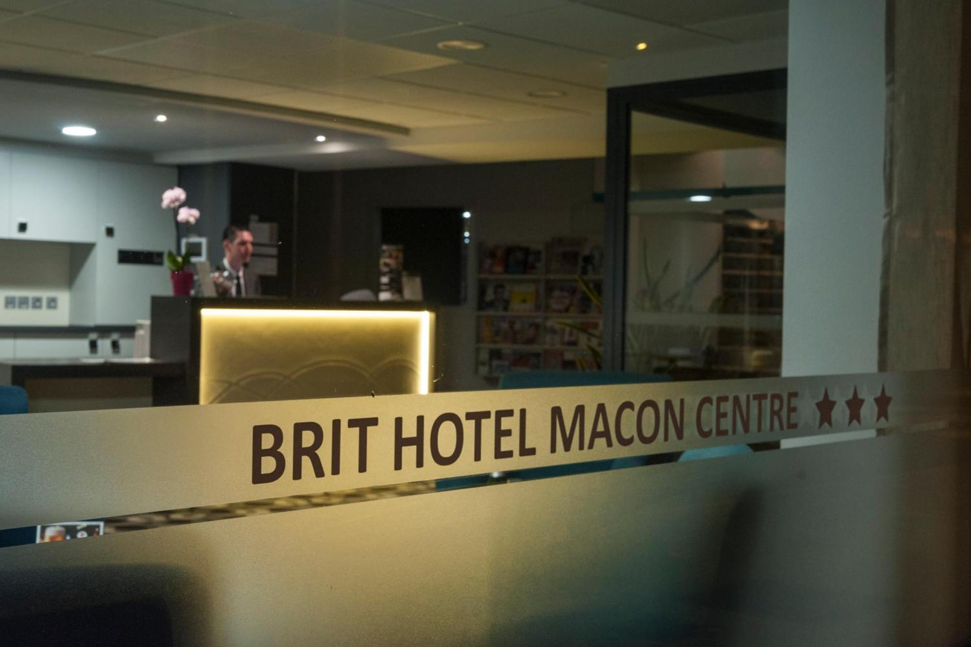 Brit Hotel Macon Centre Gare Exterior photo